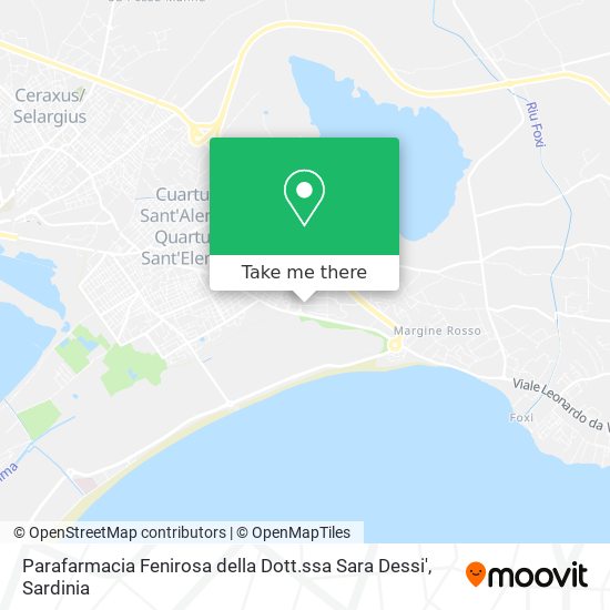 Parafarmacia Fenirosa della Dott.ssa Sara Dessi' map