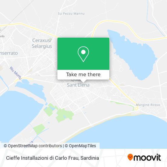 Cieffe Installazioni di Carlo Frau map