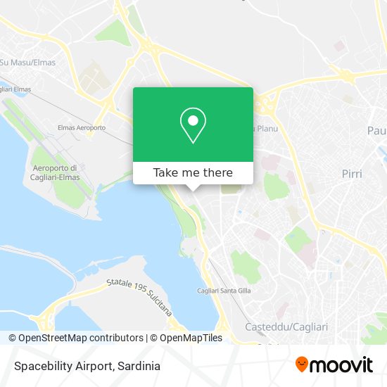 Spacebility Airport map
