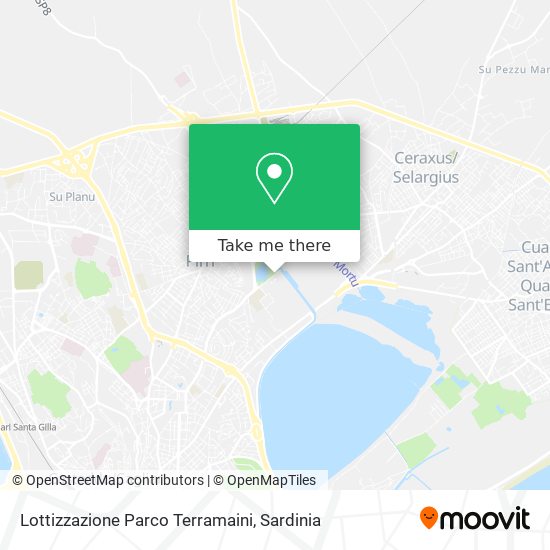Lottizzazione Parco Terramaini map
