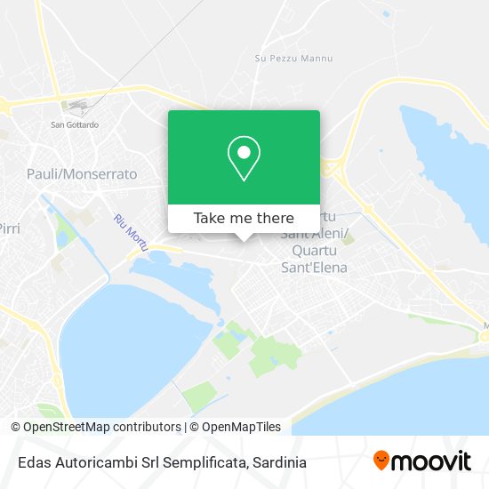 Edas Autoricambi Srl Semplificata map