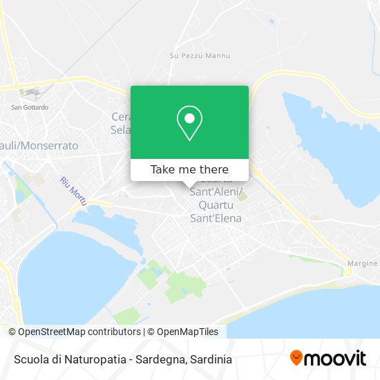 Scuola di Naturopatia - Sardegna map