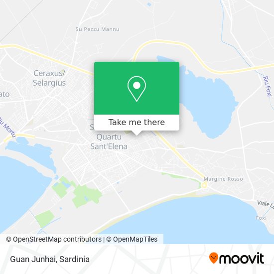 Guan Junhai map
