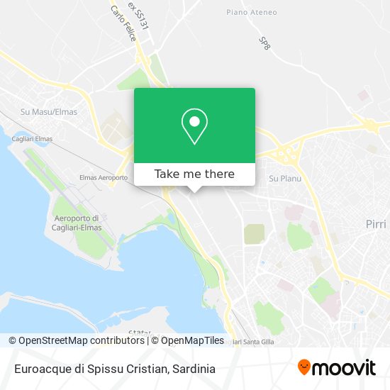 Euroacque di Spissu Cristian map