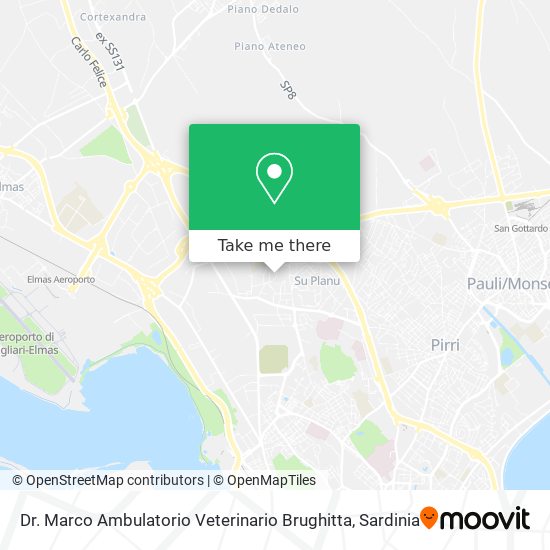 Dr. Marco Ambulatorio Veterinario Brughitta map