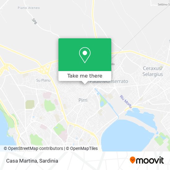 Casa Martina map
