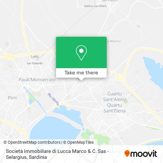 Società Immobiliare di Lucca Marco & C. Sas - Selargius map