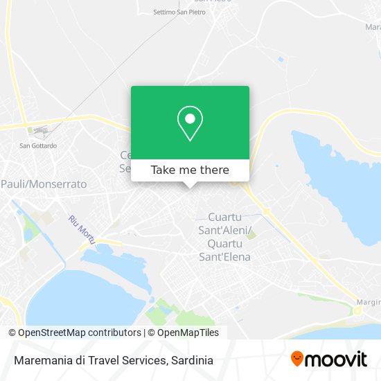 Maremania di Travel Services map