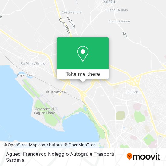 Agueci Francesco Noleggio Autogrù e Trasporti map