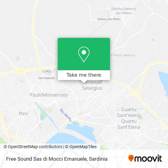 Free Sound Sas di Mocci Emanuele map