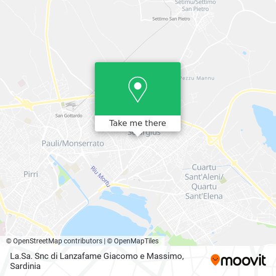 La.Sa. Snc di Lanzafame Giacomo e Massimo map