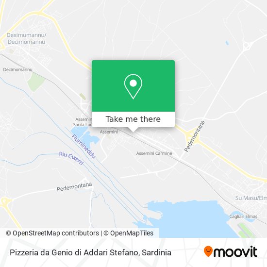 Pizzeria da Genio di Addari Stefano map