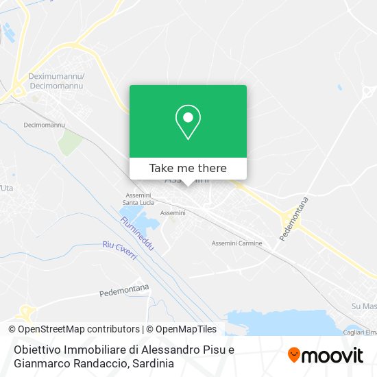 Obiettivo Immobiliare di Alessandro Pisu e Gianmarco Randaccio map