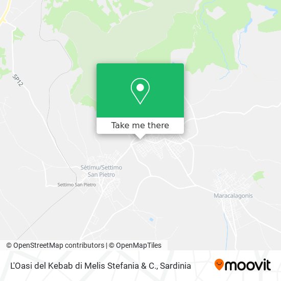 L'Oasi del Kebab di Melis Stefania & C. map