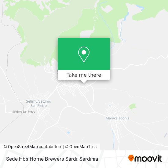 Sede Hbs Home Brewers Sardi map