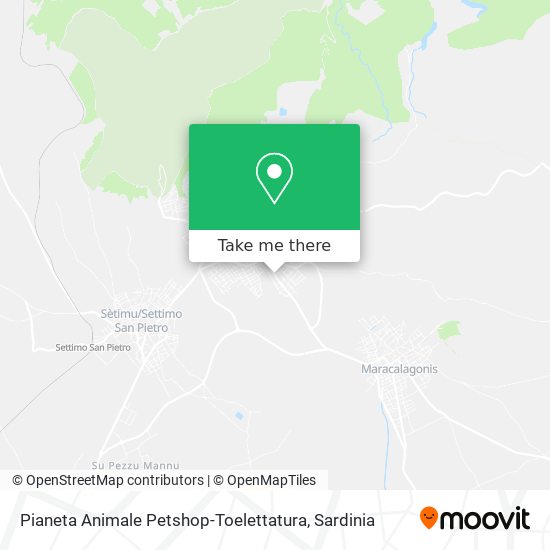 Pianeta Animale Petshop-Toelettatura map