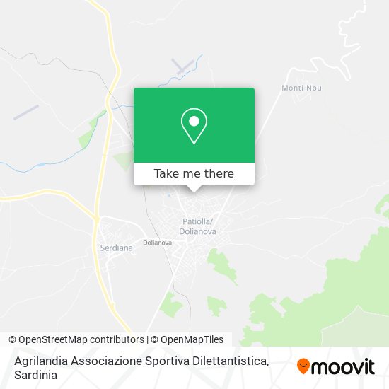 Agrilandia Associazione Sportiva Dilettantistica map