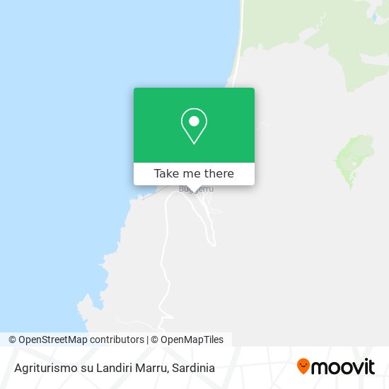 Agriturismo su Landiri Marru map