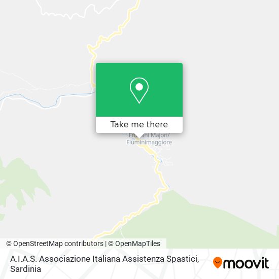 A.I.A.S. Associazione Italiana Assistenza Spastici map