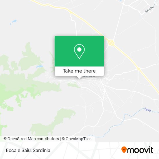 Ecca e Saiu map
