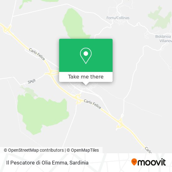 Il Pescatore di Olia Emma map