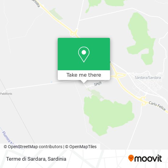 Terme di Sardara map