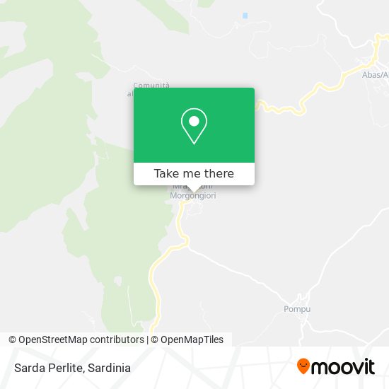 Sarda Perlite map