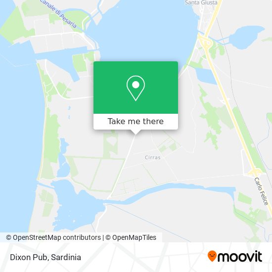 Dixon Pub map
