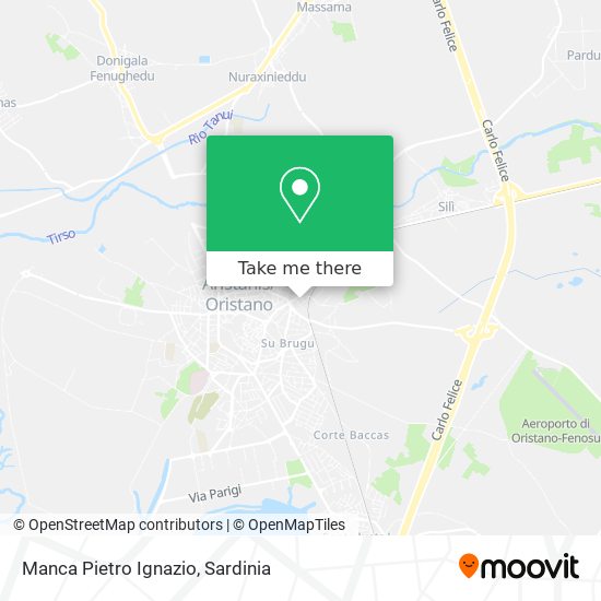 Manca Pietro Ignazio map