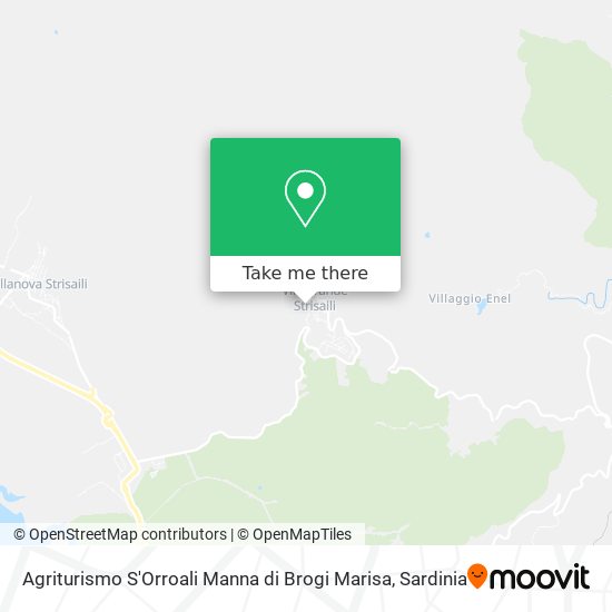 Agriturismo S'Orroali Manna di Brogi Marisa map