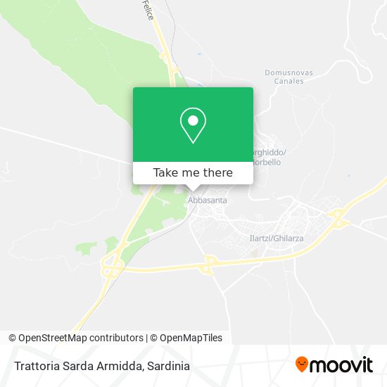 Trattoria Sarda Armidda map