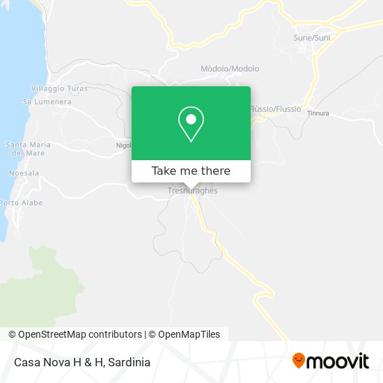 Casa Nova H & H map