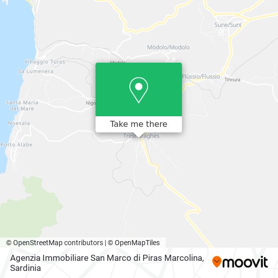 Agenzia Immobiliare San Marco di Piras Marcolina map