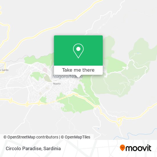 Circolo Paradise map
