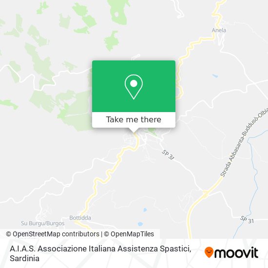 A.I.A.S. Associazione Italiana Assistenza Spastici map