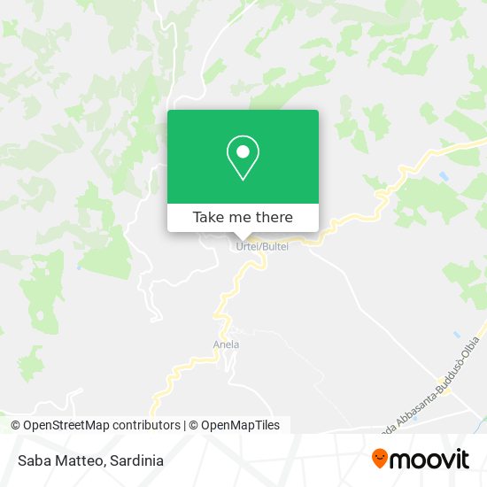 Saba Matteo map