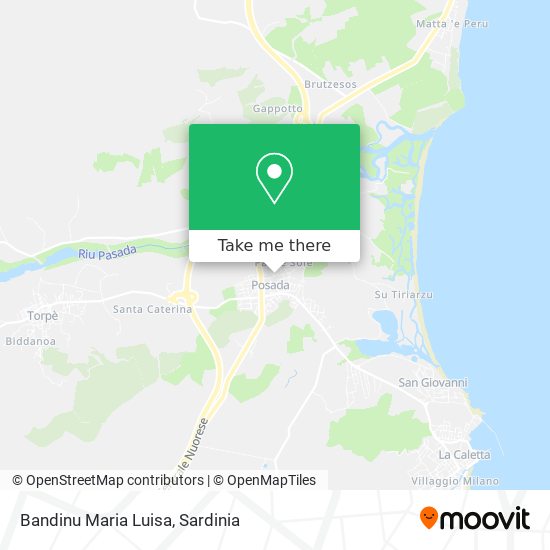 Bandinu Maria Luisa map