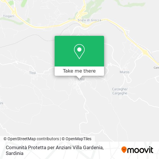 Comunità Protetta per Anziani Villa Gardenia map