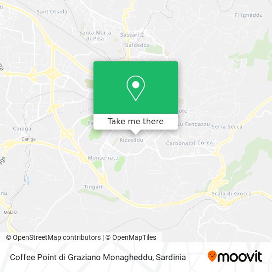 Coffee Point di Graziano Monagheddu map