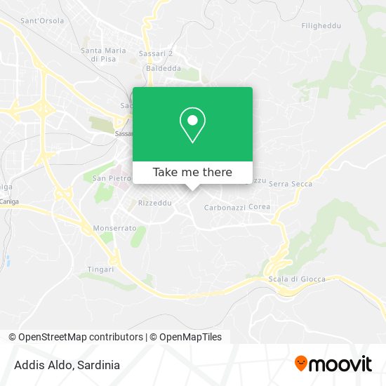 Addis Aldo map