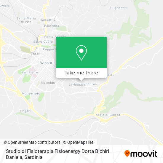 Studio di Fisioterapia Fisioenergy Dotta Bichiri Daniela map