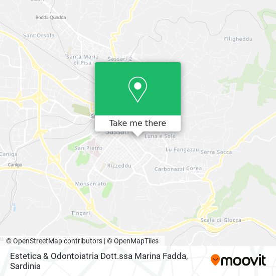 Estetica & Odontoiatria Dott.ssa Marina Fadda map