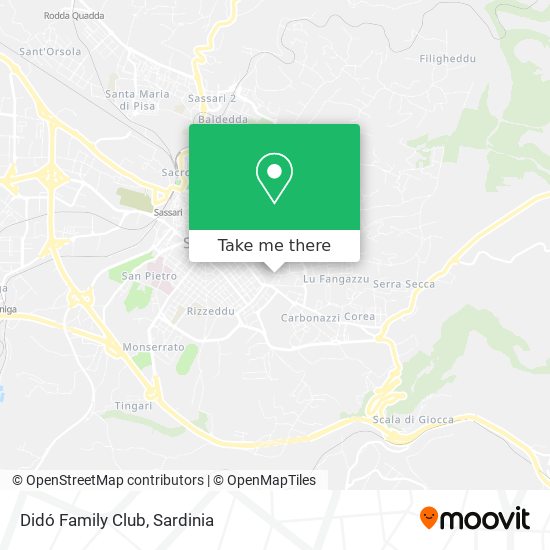 Didó Family Club map