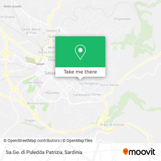 Sa.Ge. di Puledda Patrizia map