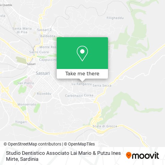 Studio Dentistico Associato Lai Mario & Putzu Ines Mirte map