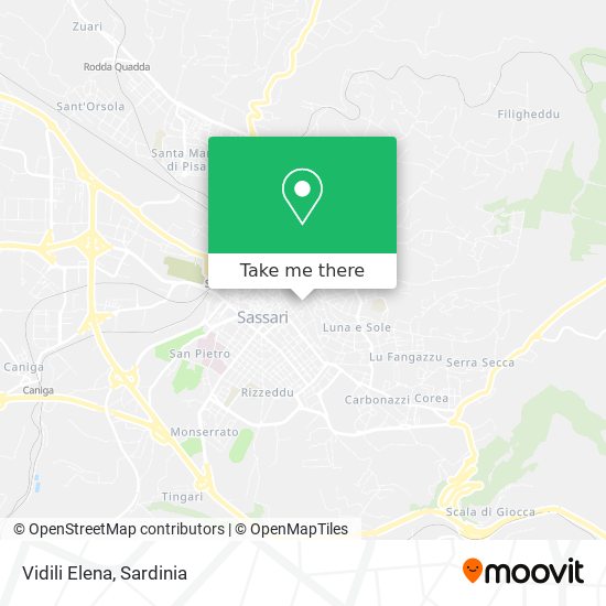 Vidili Elena map