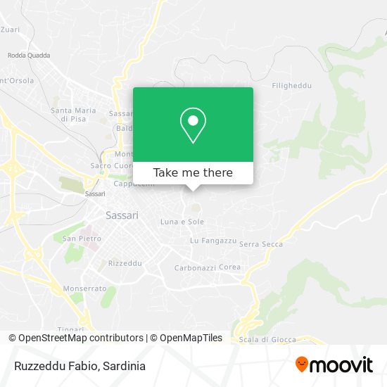 Ruzzeddu Fabio map
