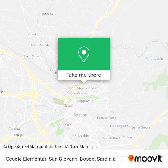 Scuole Elementari San Giovanni Bosco map
