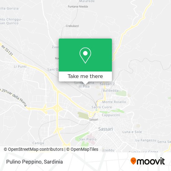 Pulino Peppino map