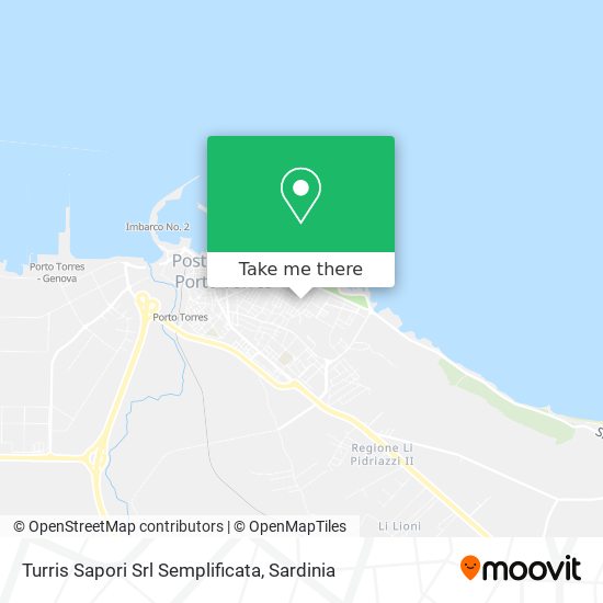 Turris Sapori Srl Semplificata map